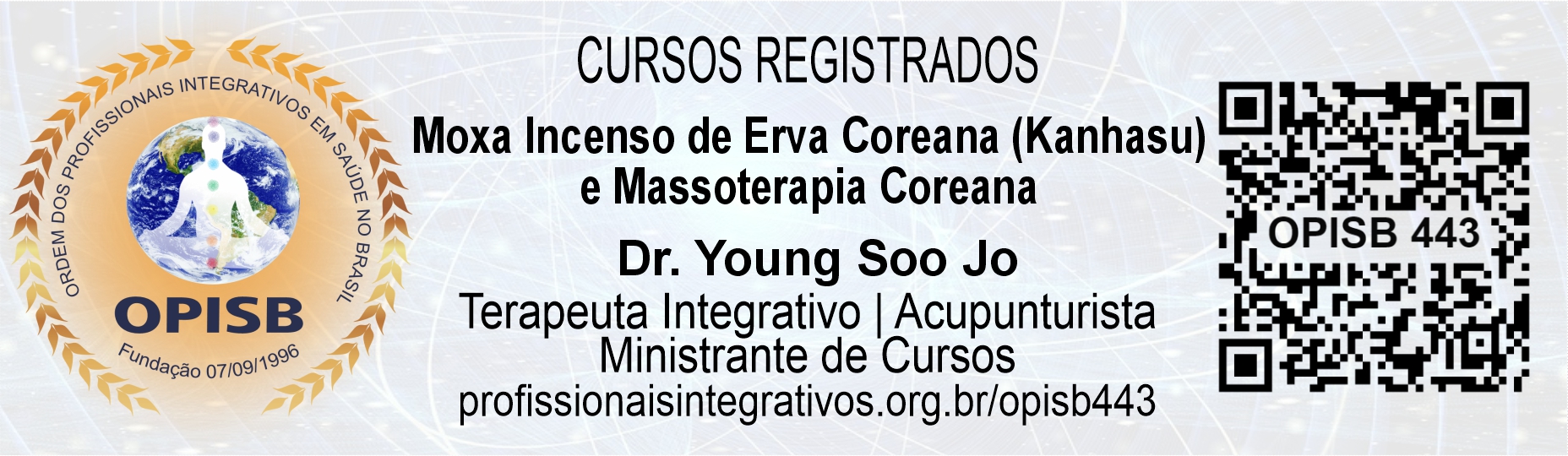 OPISB 443 Selo de Curso Registrado