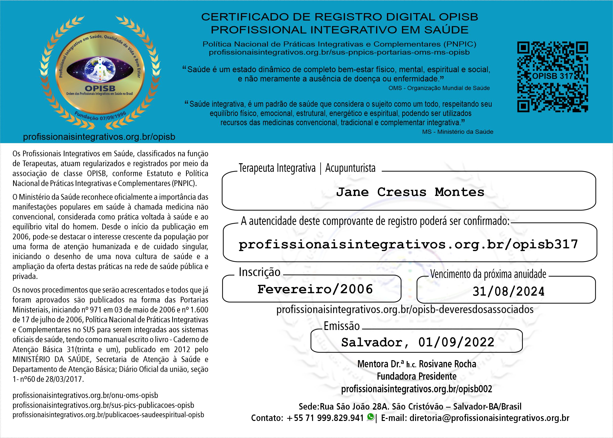 OPISB 317 COMPROVANTE DE REGISTRO DIGITAL