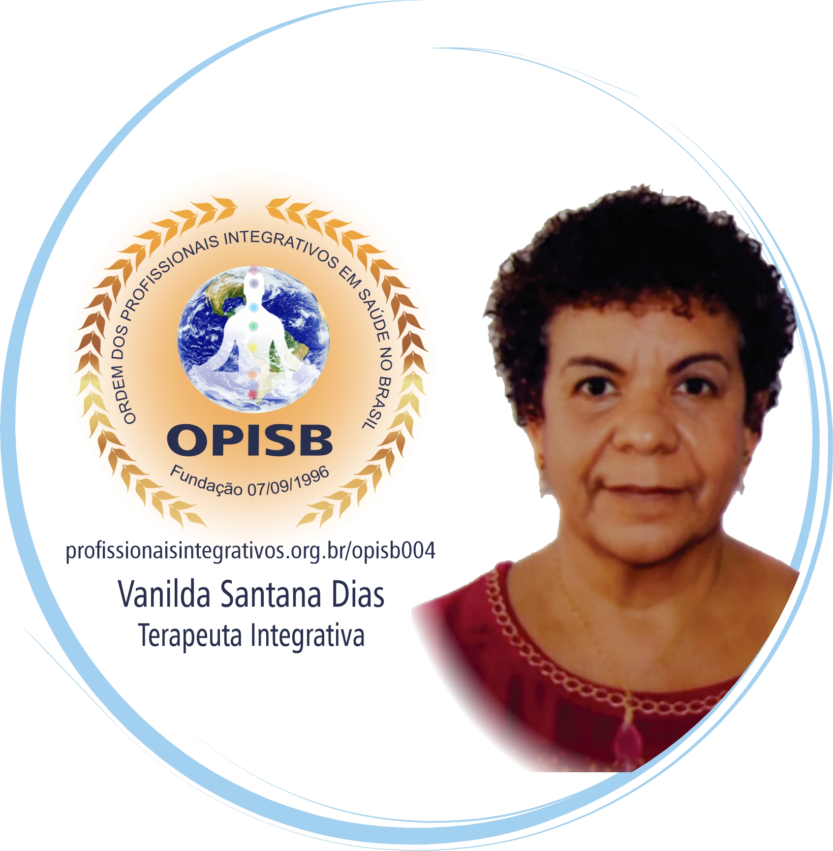 OPISB 004 Vanilda Santana Dias Profissional Integrativa em Saúde