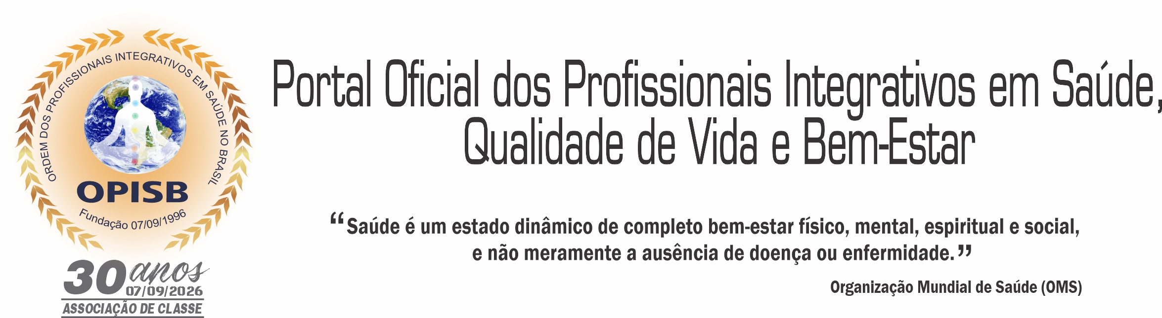 OPISB Ordem dos Profissionais Integrativos em Saúde no Brasil