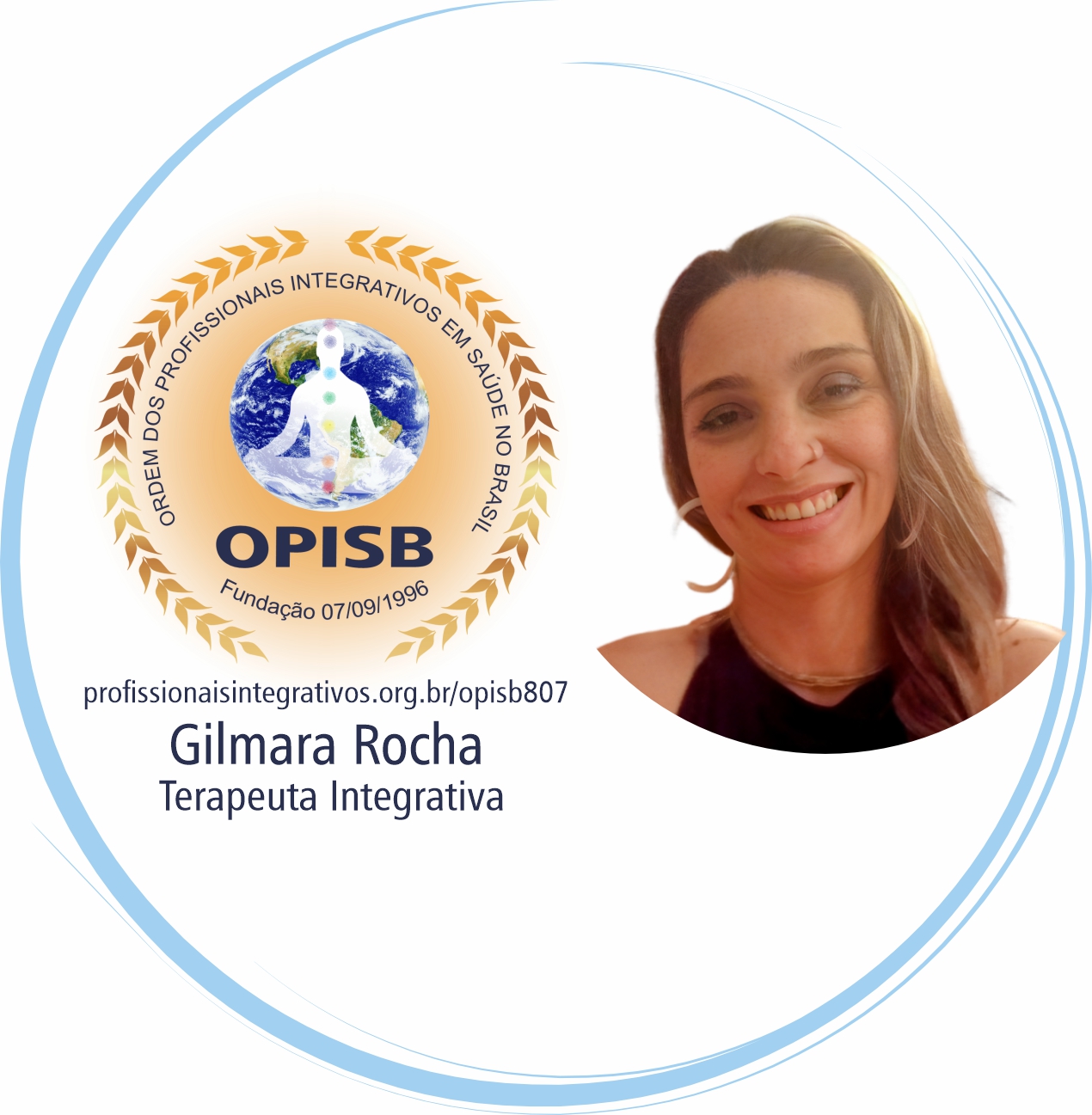 OPISB 807 Gilmara Rocha do Amaral -  Profissional Integrativa em Saúde