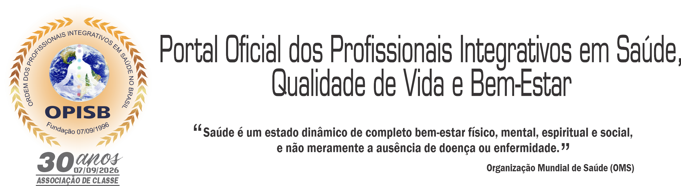 OPISB Ordem dos Profissionais Integrativos em Saúde no Brasil