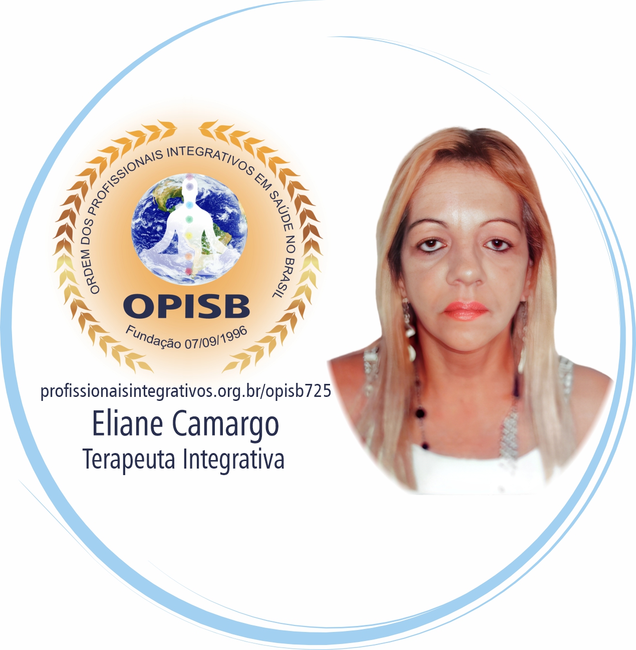 OPISB 725 Eliane Camargo - Profissional Integrativa em Saúde