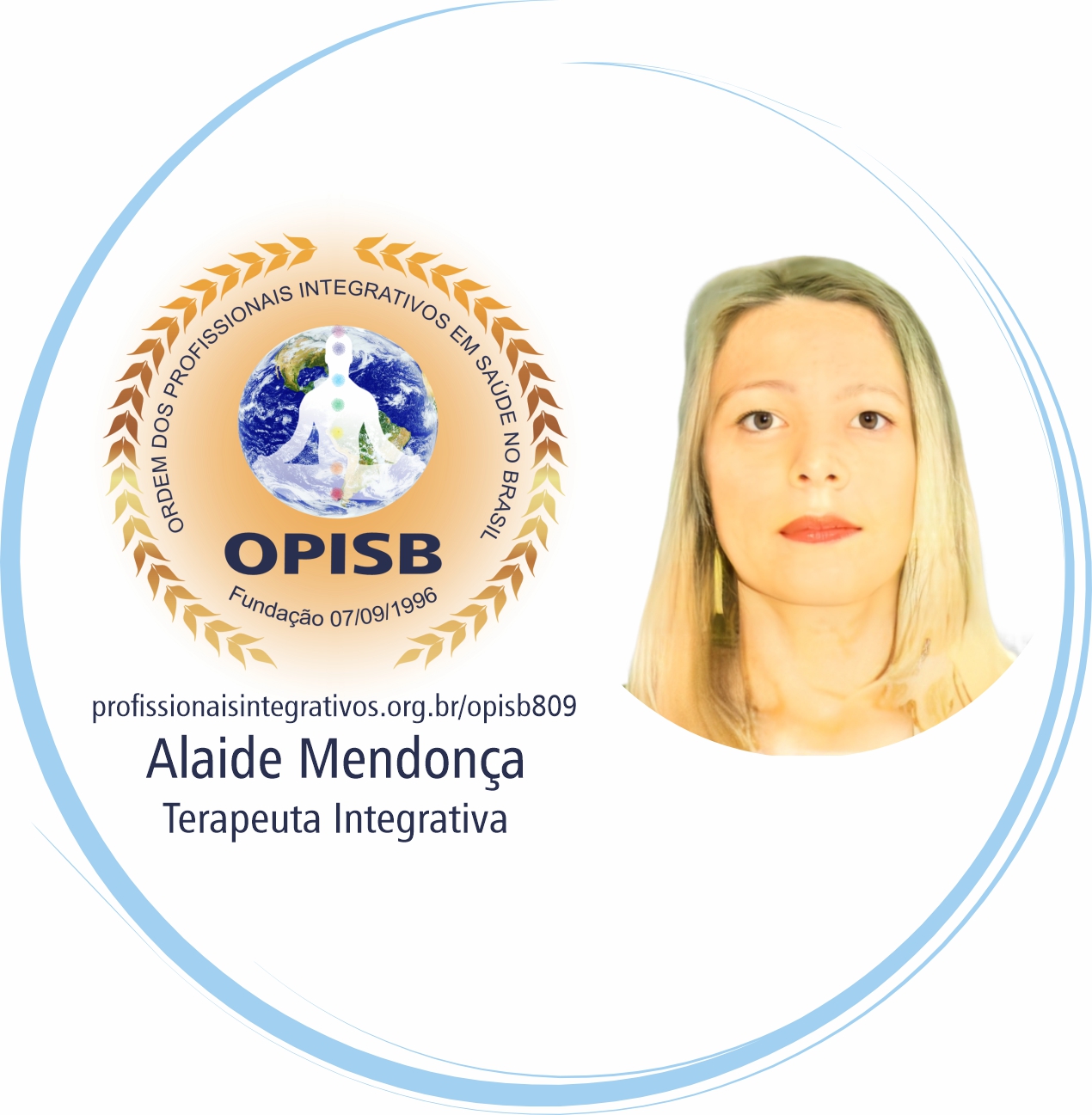 OPISB 809 Alaide Fernandes Mendonça  Profissional Integrativa em Saúde