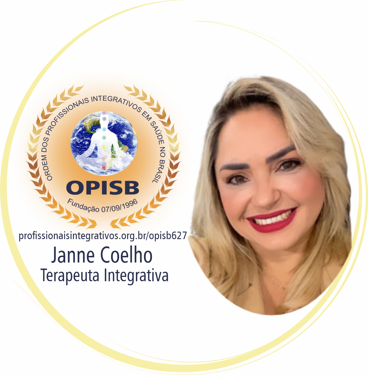 OPISB 627 Janne Coelho - Profissional Integrativa em Saúde
