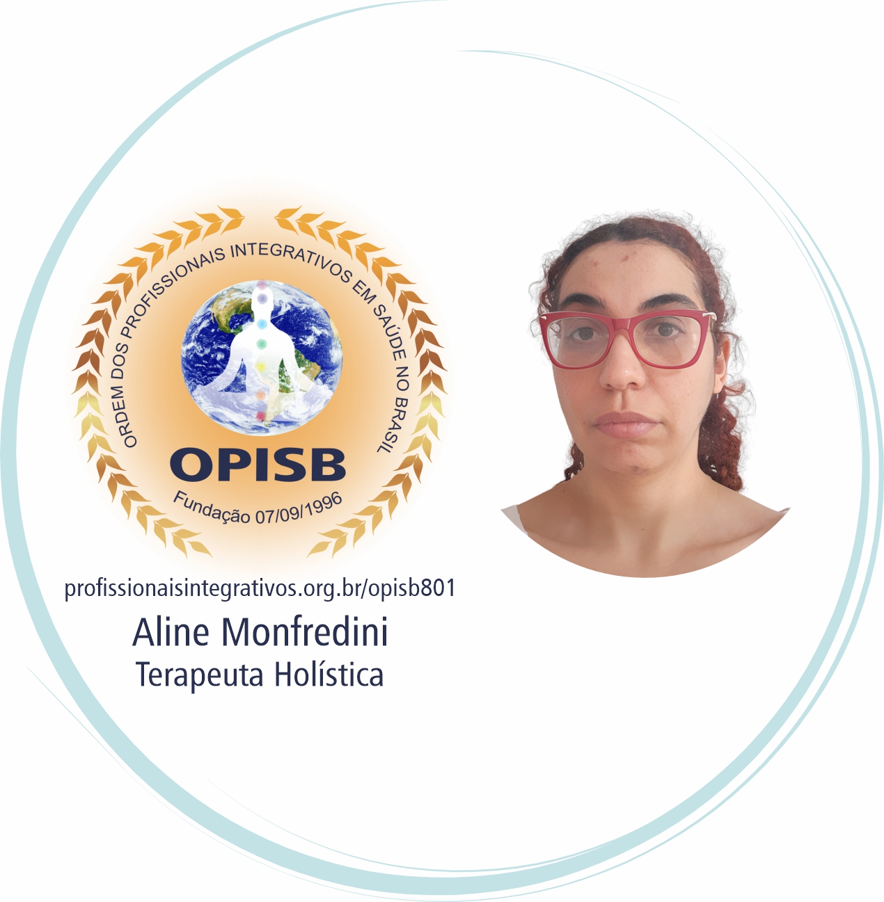 OPISB 801 Aline Monfedini  Terapeuta Holística