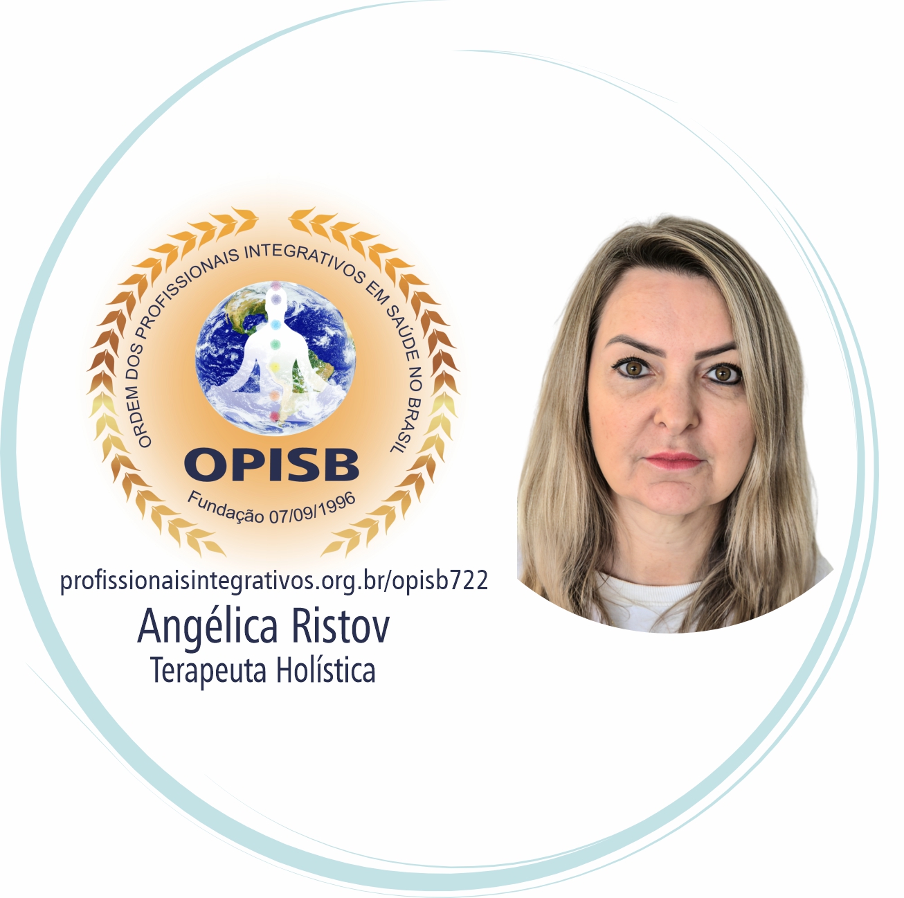 OPISB 722  Angélica Ristov Terapeuta Holística