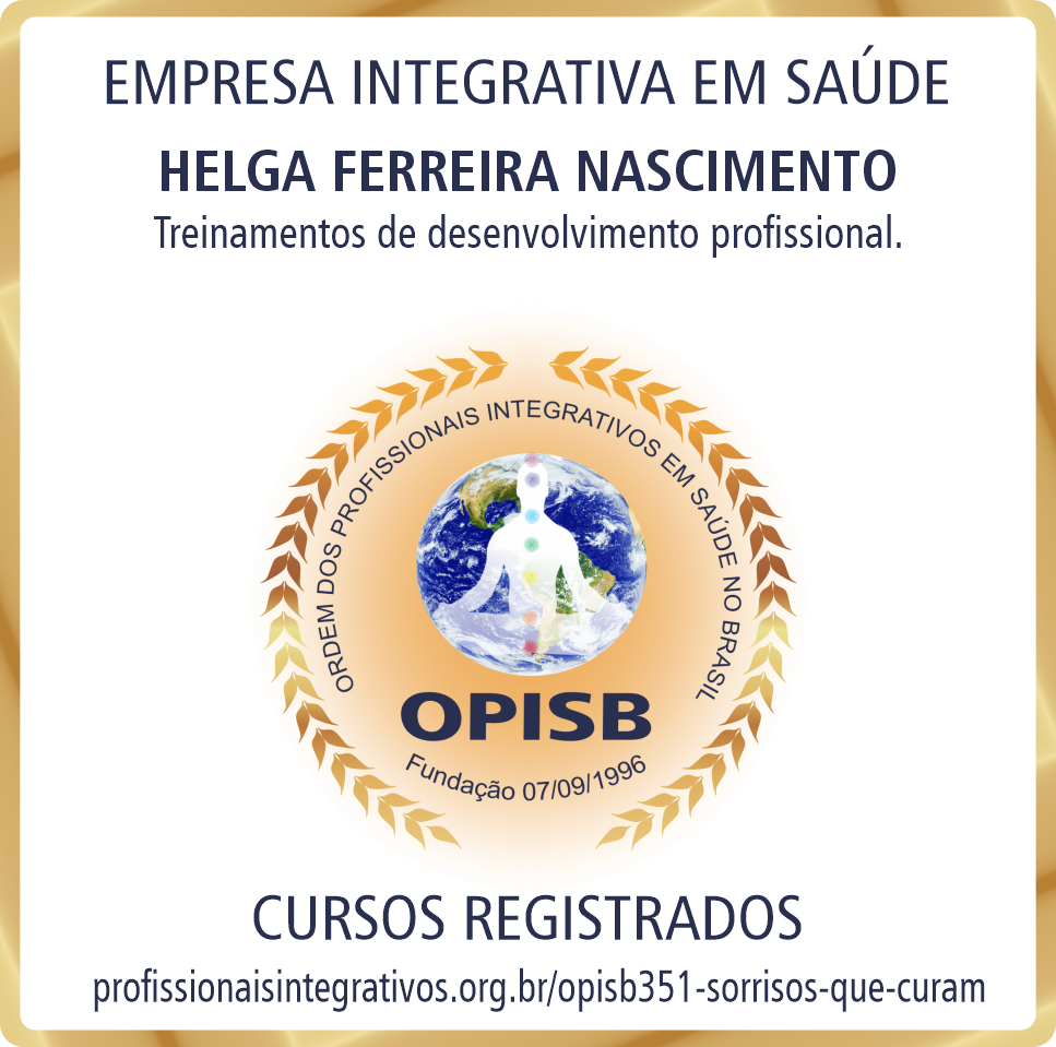 OPISB 351-SORRISOS QUE CURAM Logomarca de Empresa Integrativa em Saúde